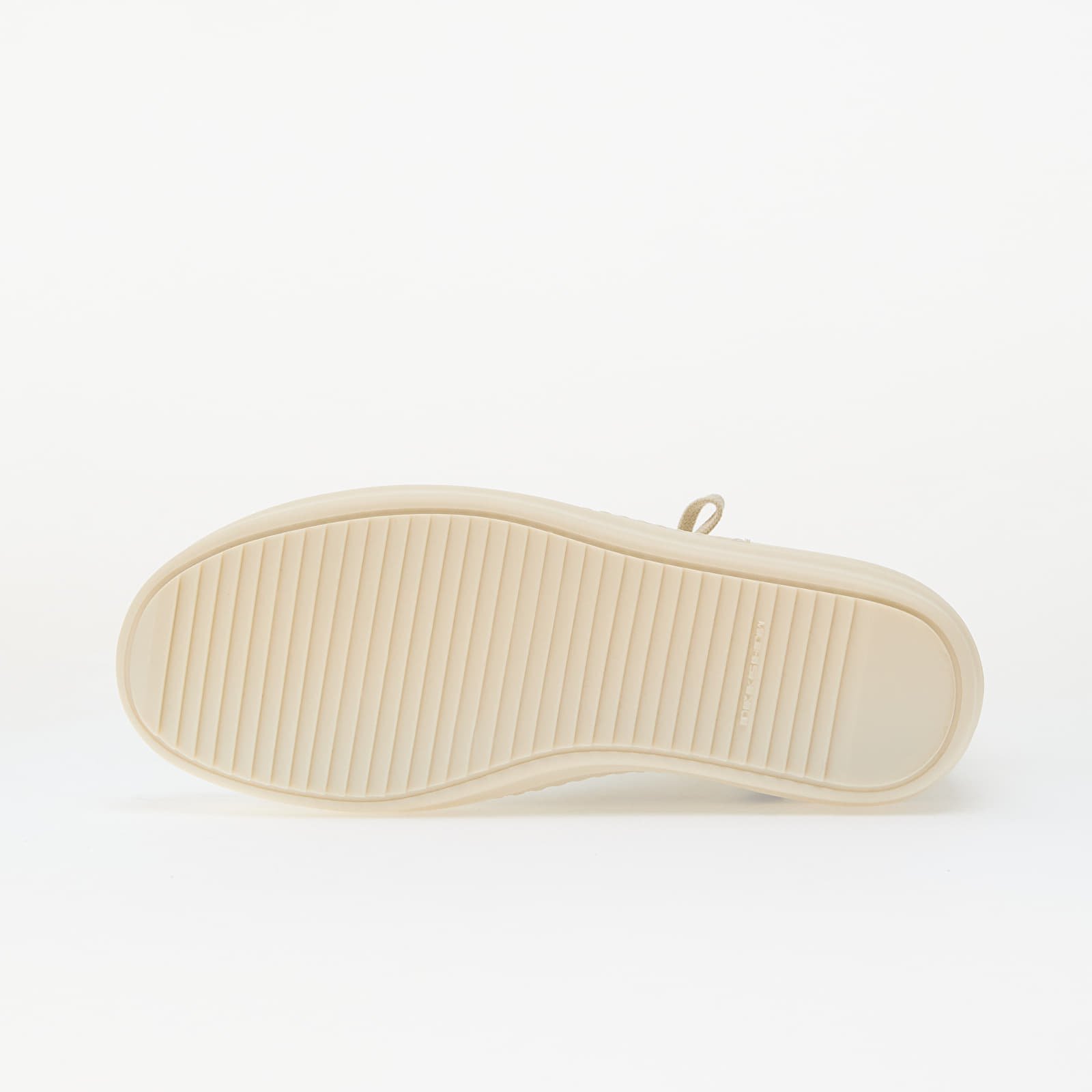 Sapatos de homem Rick Owens DRKSHDW Sneaks Parchment/ Milk/ Milk