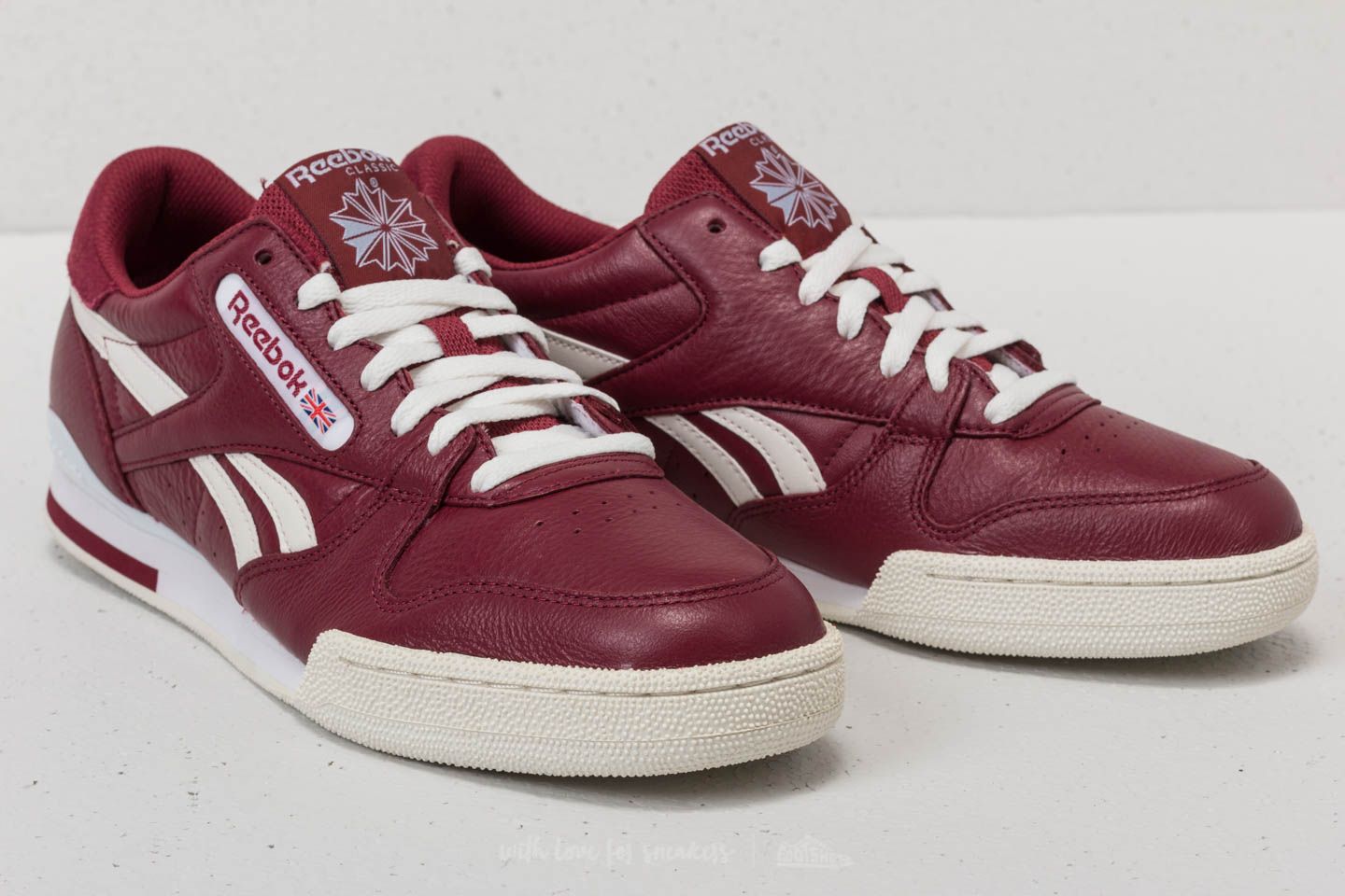 Men s shoes Reebok Phase 1 Pro DL Urban Maroon Cloud Grey Footshop