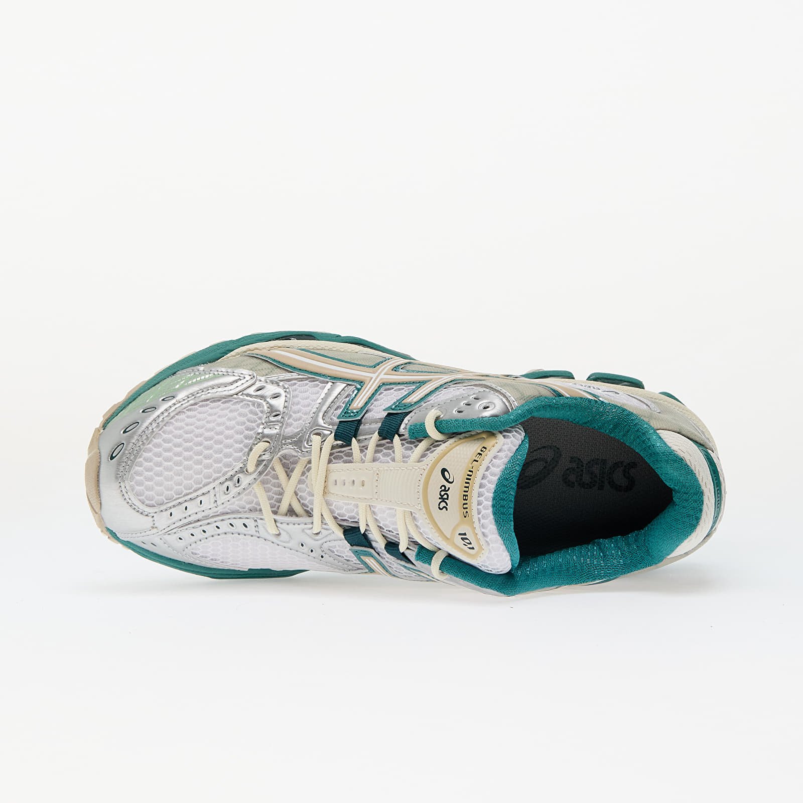 Männer Asics Gel-Nimbus 10.1 White/ Rainy Lake