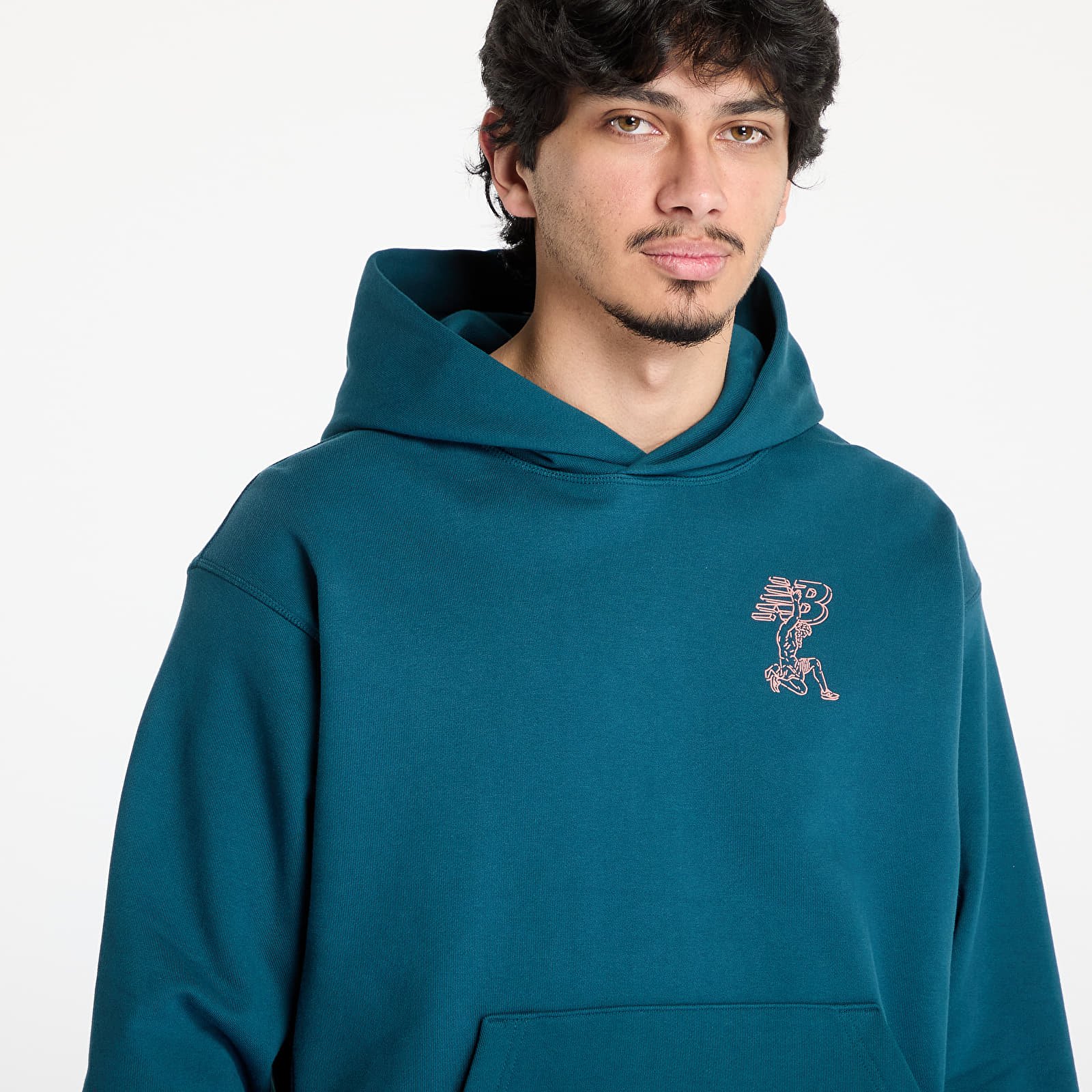 Pánské mikiny New Balance x Debut Sculpture Hoodie Deepocea