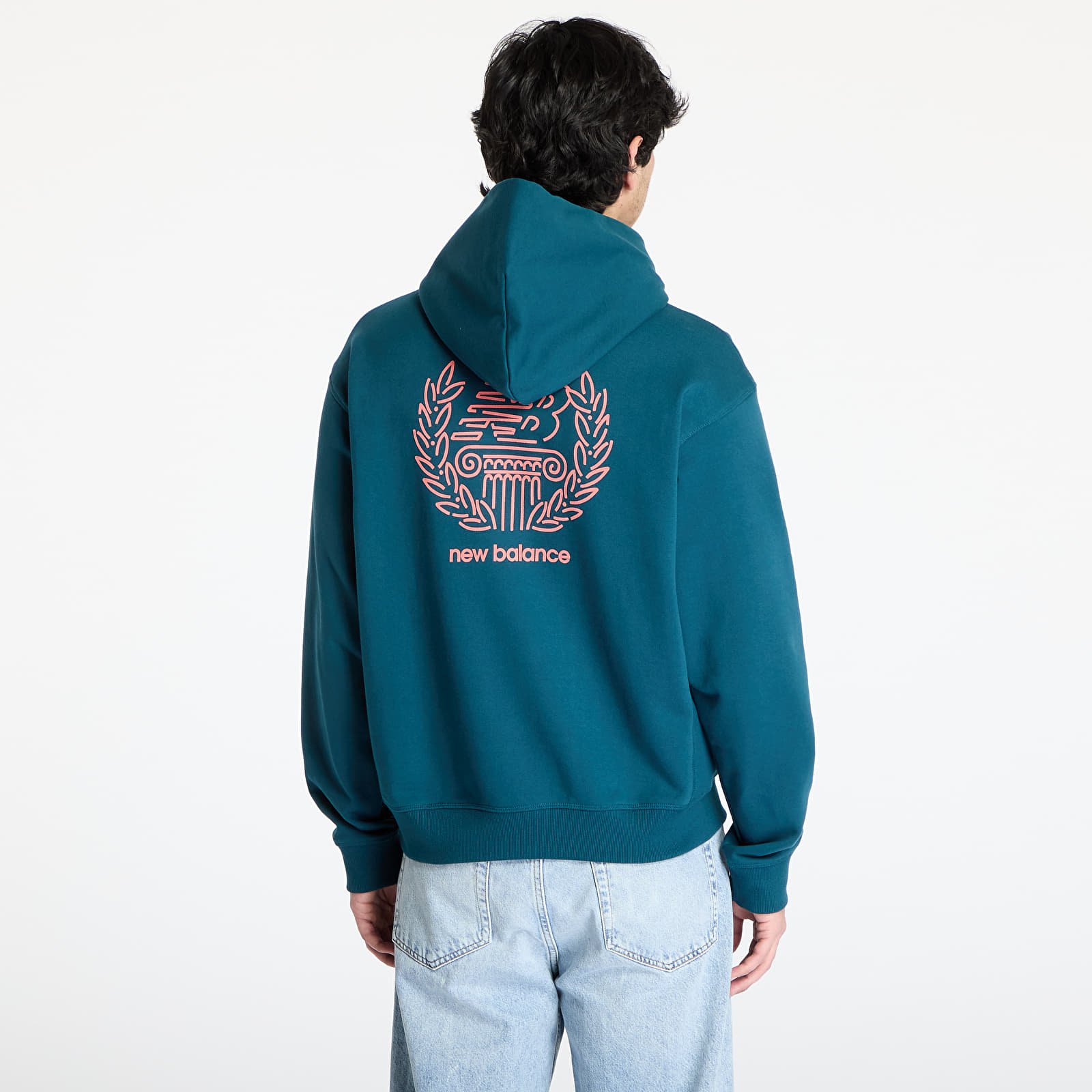 Pánské mikiny New Balance x Debut Sculpture Hoodie Deepocea