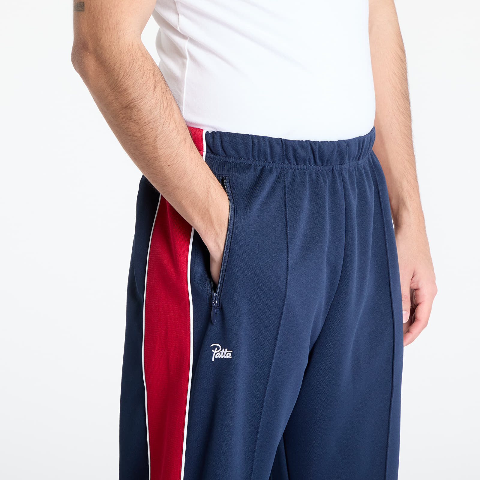 Jogginghosen Patta Tricot Straight Track Pants Black Iris