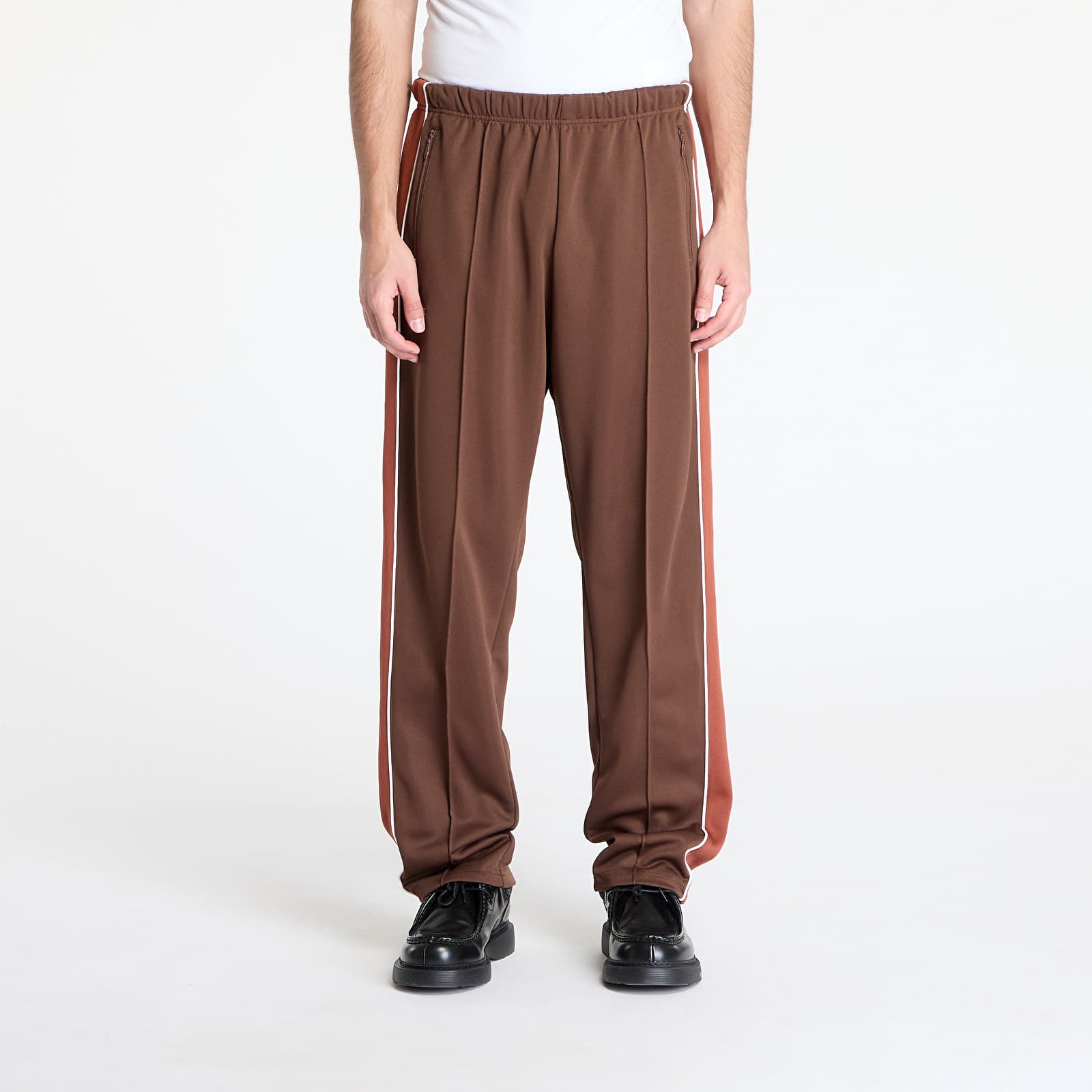 Jogginghosen Patta Tricot Straight Track Pants Chestnut