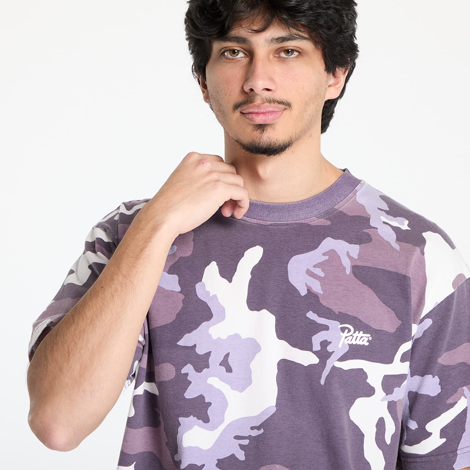 T-shirts Patta Basic Woodland Camo T-Shirt UNISEX Navy Cosmos