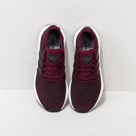 Adidas originals women's swift run maroon/white sale