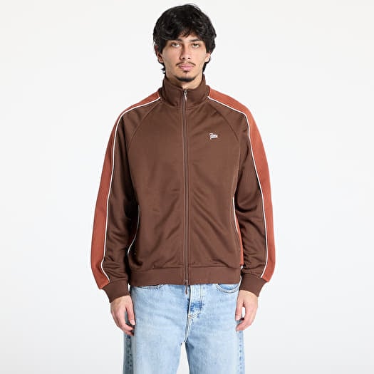 Patta Tricot Track Jacket UNISEX Chestnut