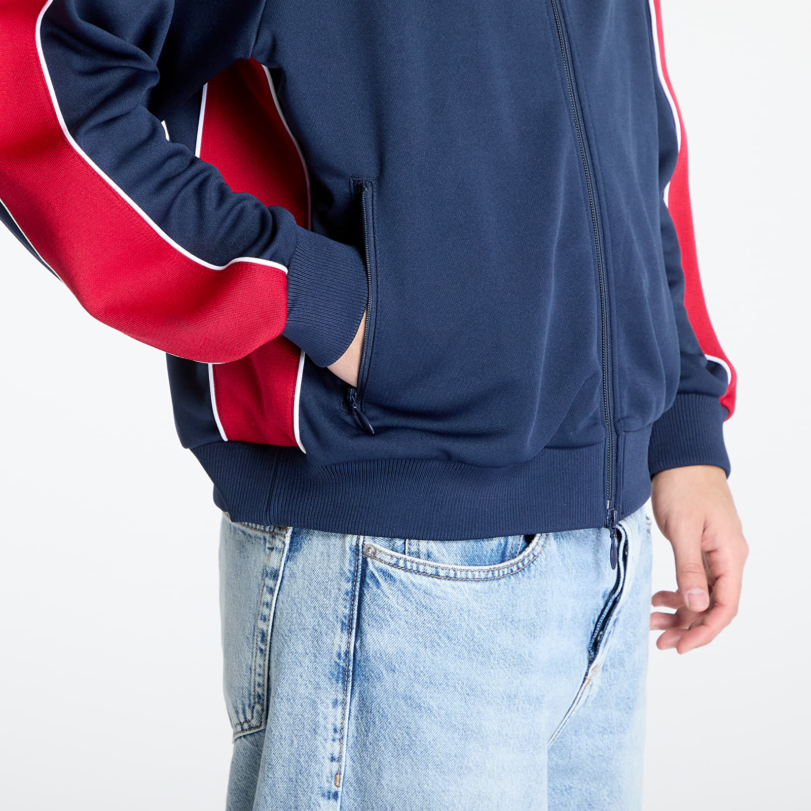 Hoodies and sweatshirts  Patta Tricot Track Jacket UNISEX Black Iris