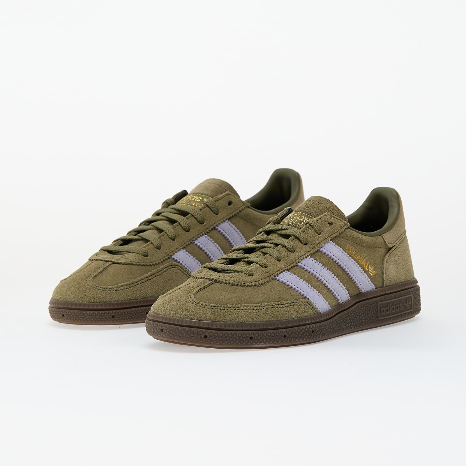 Frauen adidas Handball Spezial W Focus Olive/ Violet Tone/ Gum5