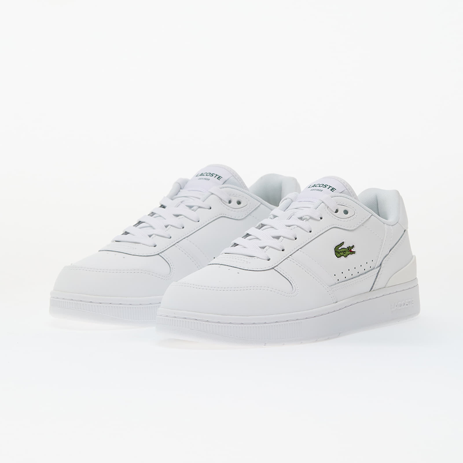 Herren Sneaker und Schuhe LACOSTE T-Clip Set White