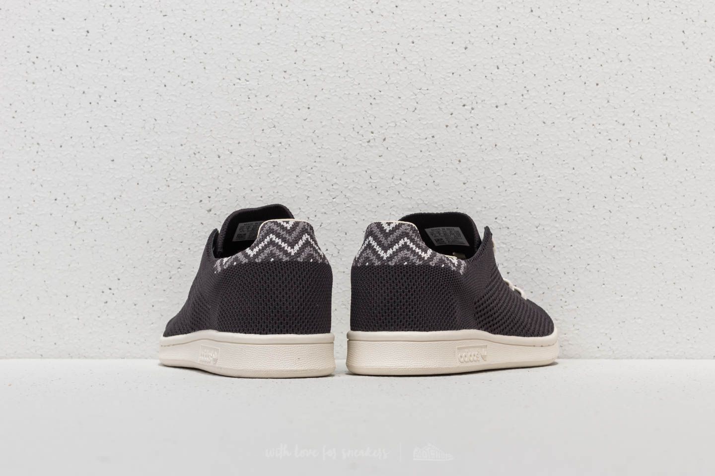 Men s shoes adidas Stan Smith Primeknit Carbon Carbon Chalk White Footshop