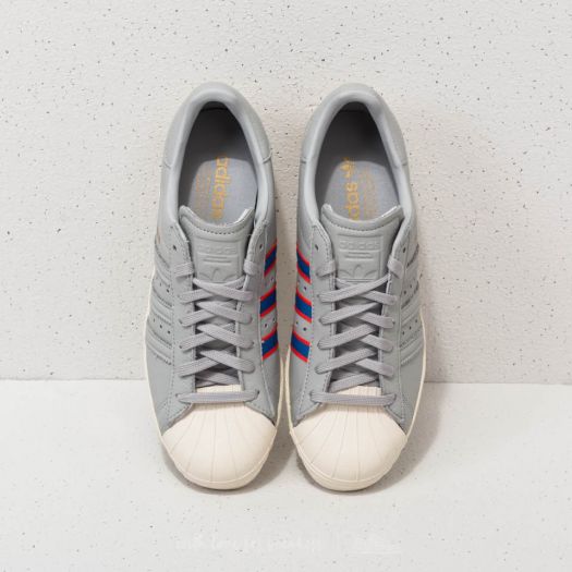 Adidas superstar 80's gray low-top best sale sneakers