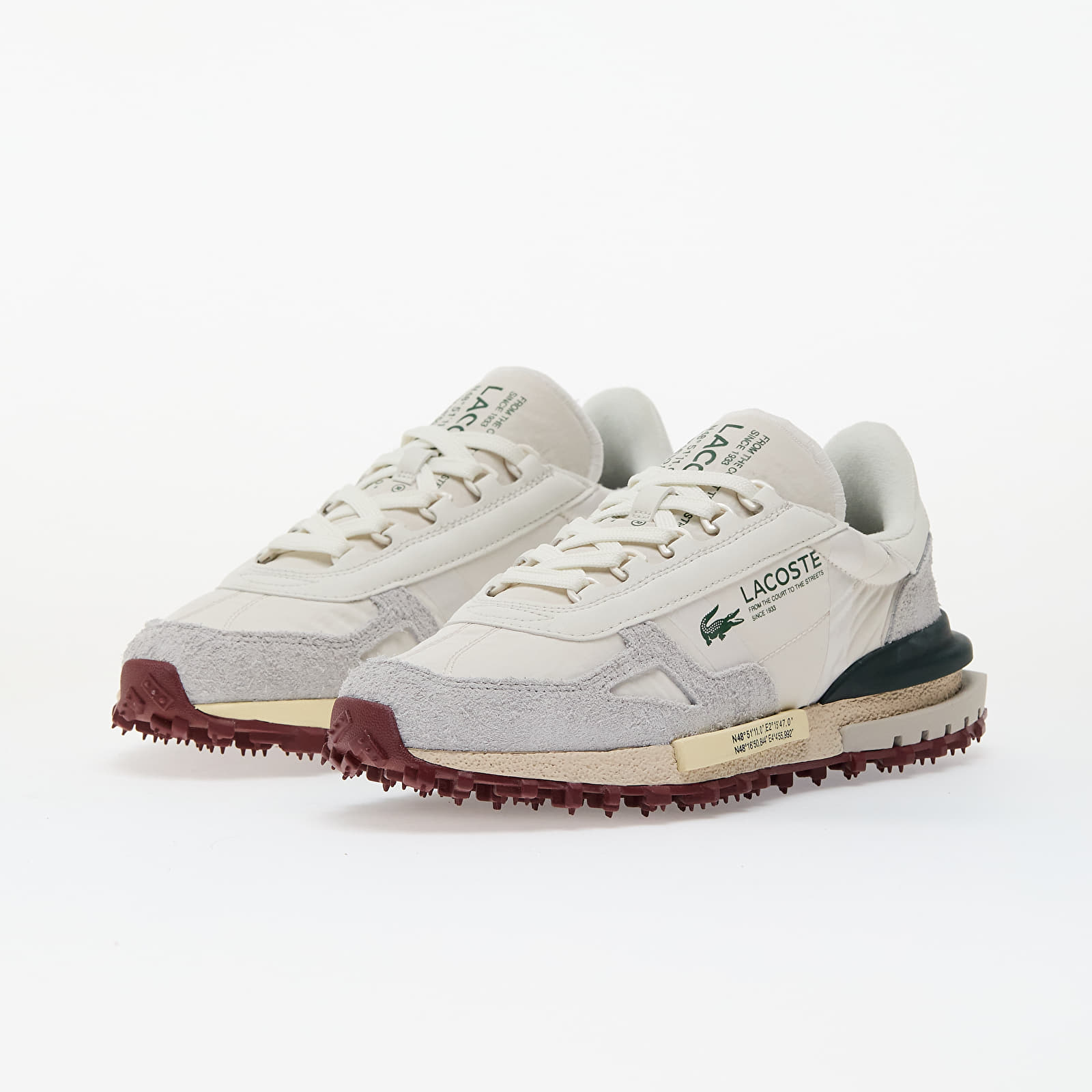 Chaussures et baskets homme LACOSTE Elite Active Off White