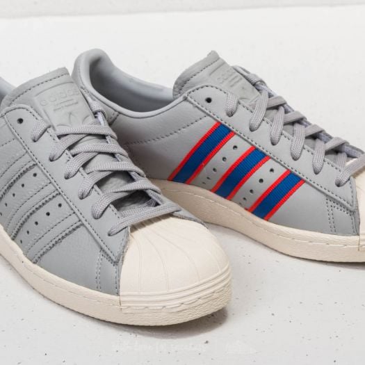 Adidas superstar 80's gray low-top sneakers 2025