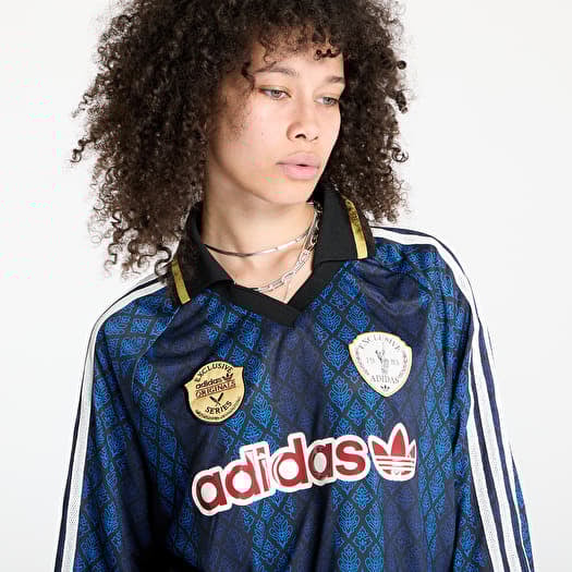 【ADIDAS】Retro Sports Cricket Inspired Long Sleeve Jersey Jerseys adidas Retro Sports Cricket-Inspired Longsleeve