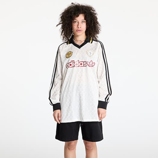 Jersey adidas Retro Sports Cricket-Inspired Longsleeve Jersey White/ Off White
