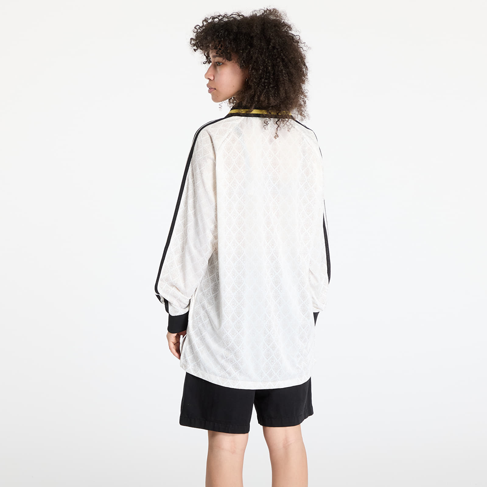 Trikots adidas Retro Sports Cricket-Inspired Longsleeve Jersey White/ Off White