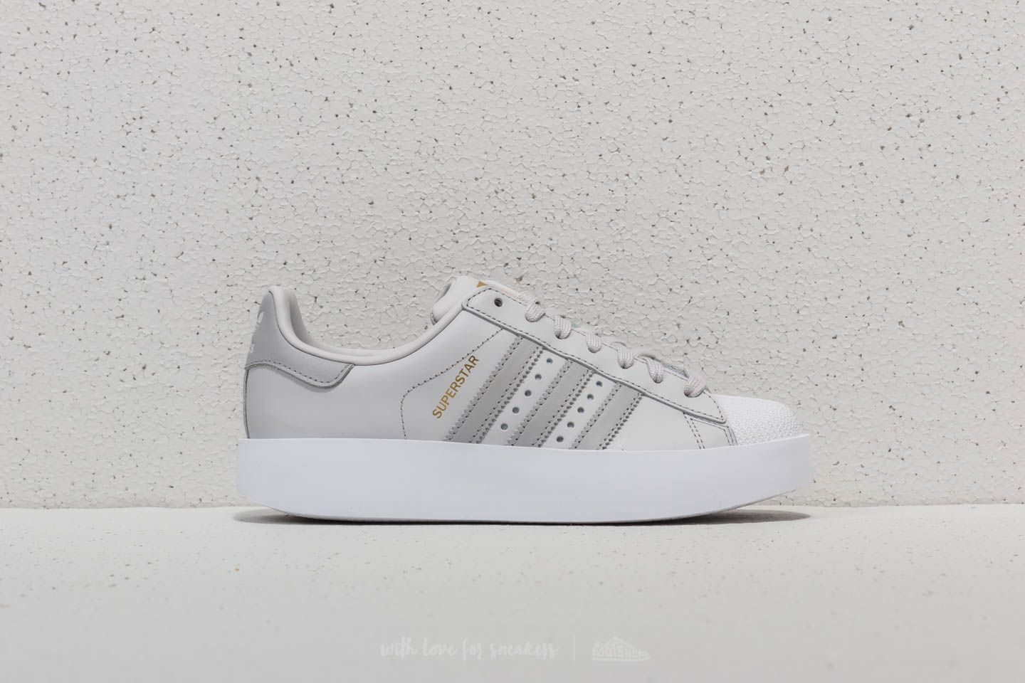 Damen Sneaker und Schuhe adidas Superstar Bold W Grey One Grey Two Ftw White Footshop
