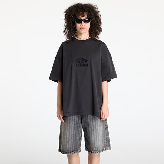 Umbro Og Logo T Shirt Washed Black