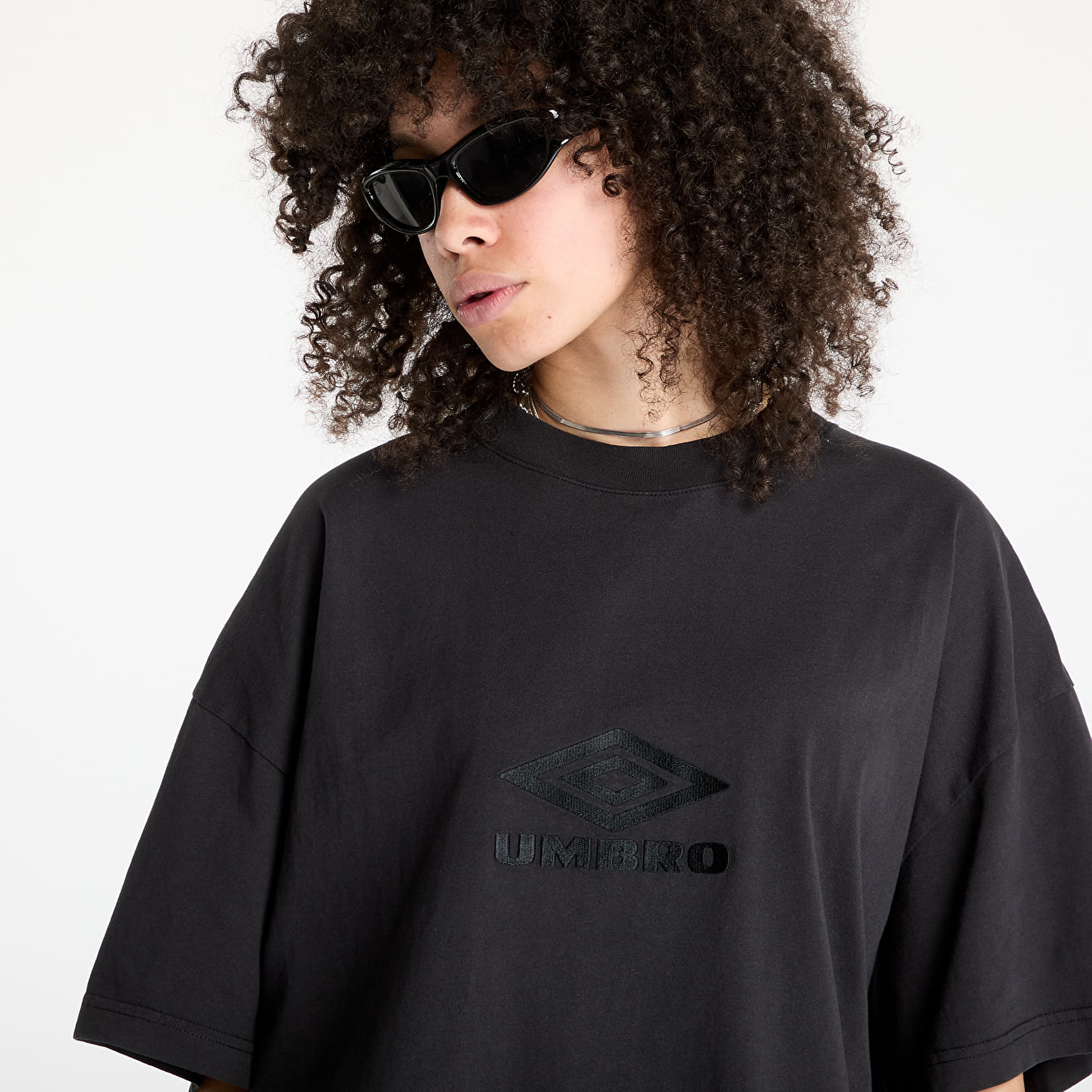 Männer T-Shirts Umbro Og Logo T Shirt Washed Black