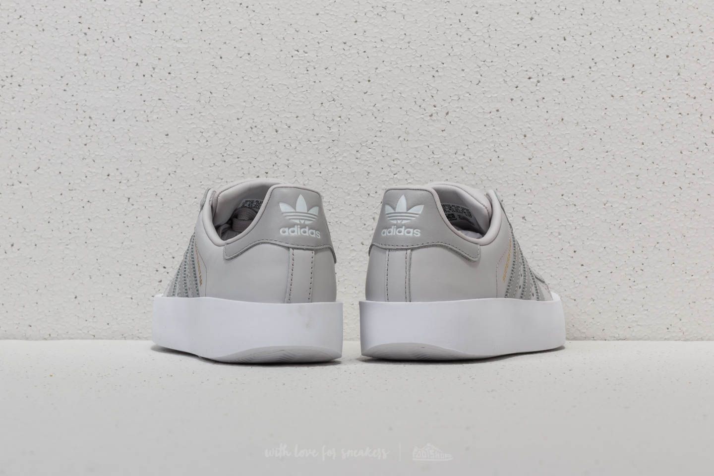 Dámské tenisky a boty adidas Superstar Bold W Grey One/ Grey Two/ Ftw White
