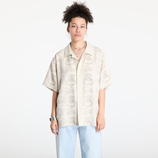 Camicia Patta Serpentes Summer Shirt UNISEX Pumic Stone