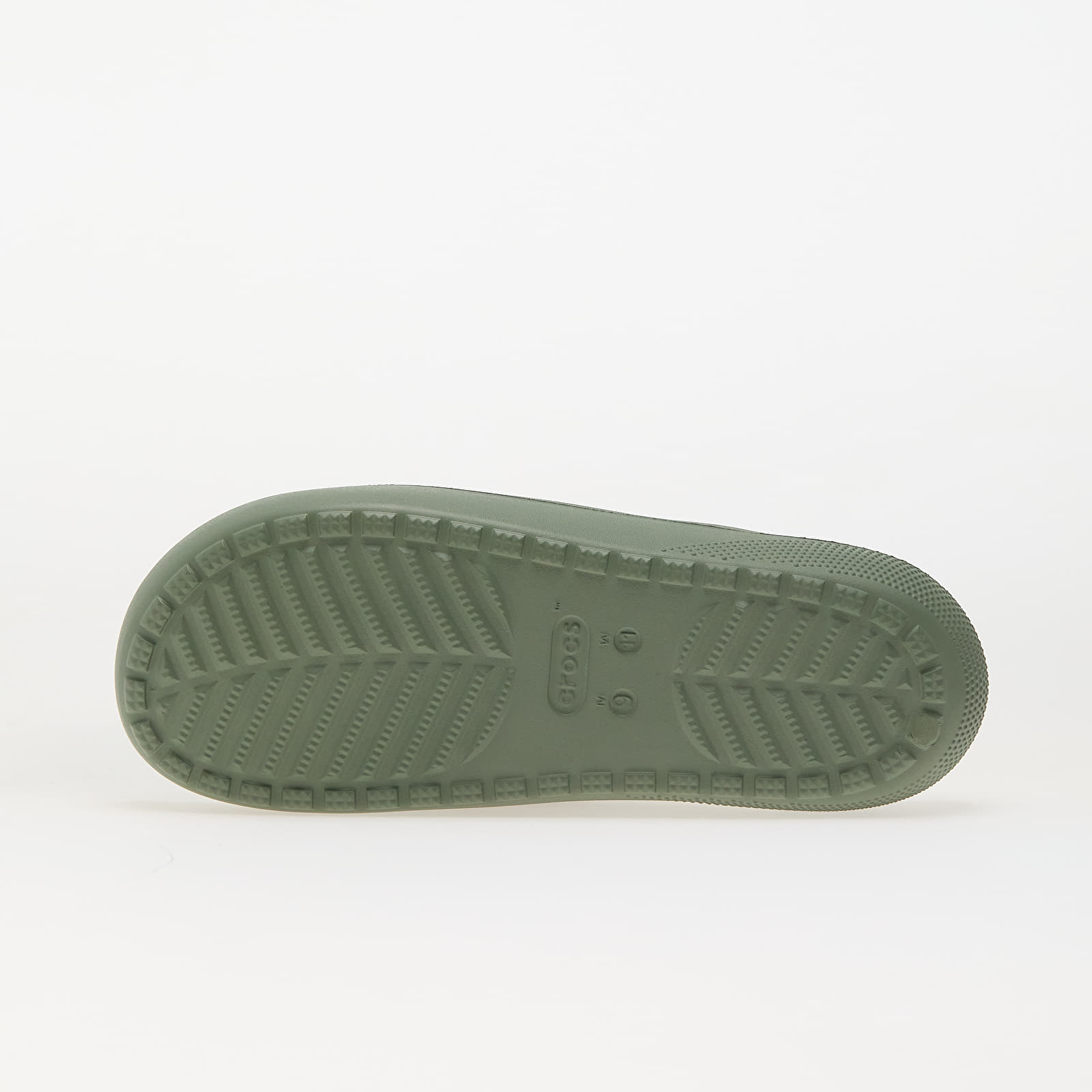 Încălțăminte și sneakerși pentru bărbați Crocs Classic Slide v2 Moss