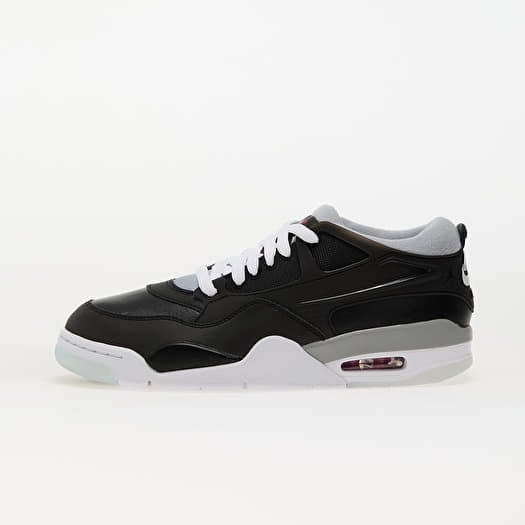Air Jordan 4 Rm Black/ Fire Red-Wolf Grey-White