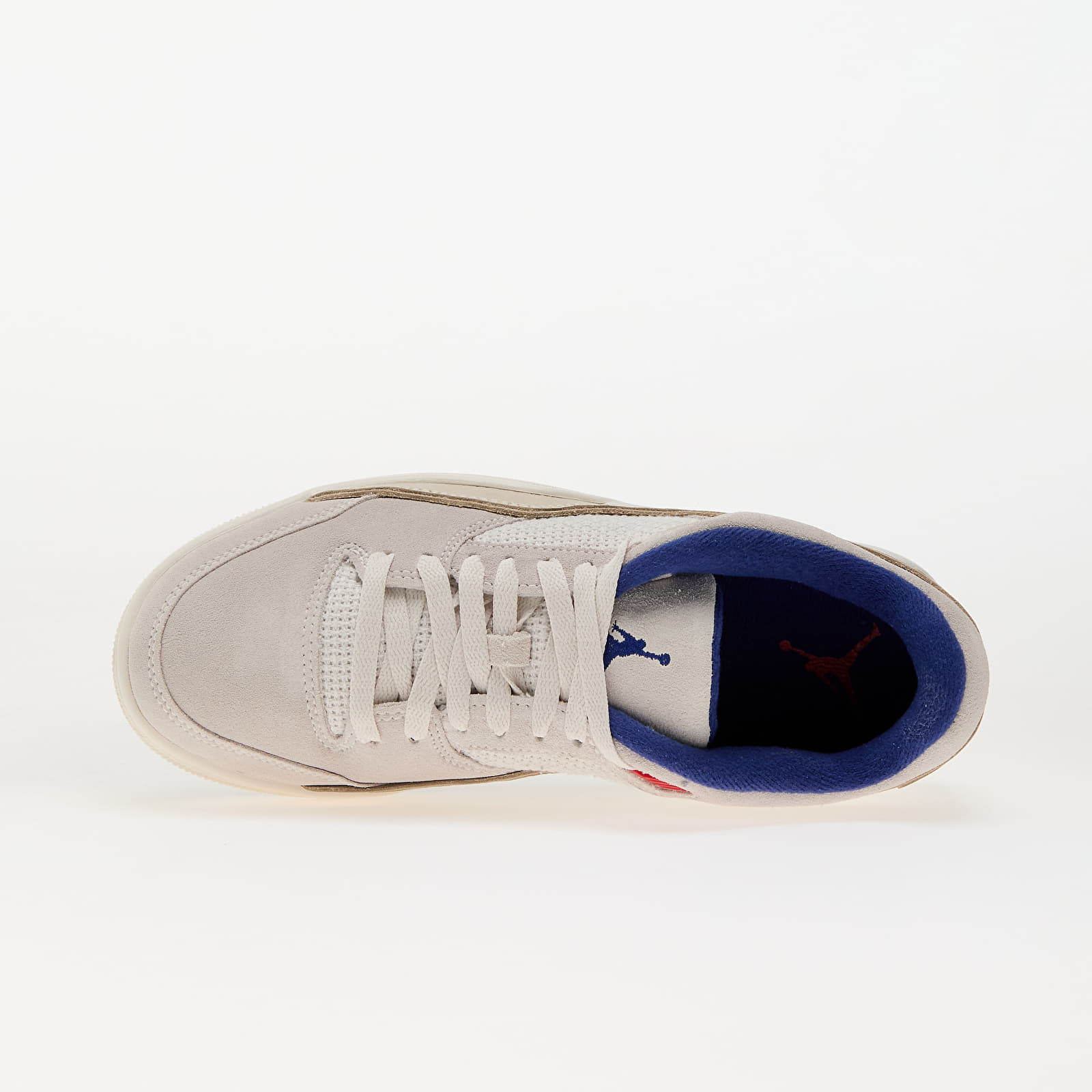 Vīriešu apavi Jordan Flight Court Phantom/ Deep Royal Blue-Chile Red
