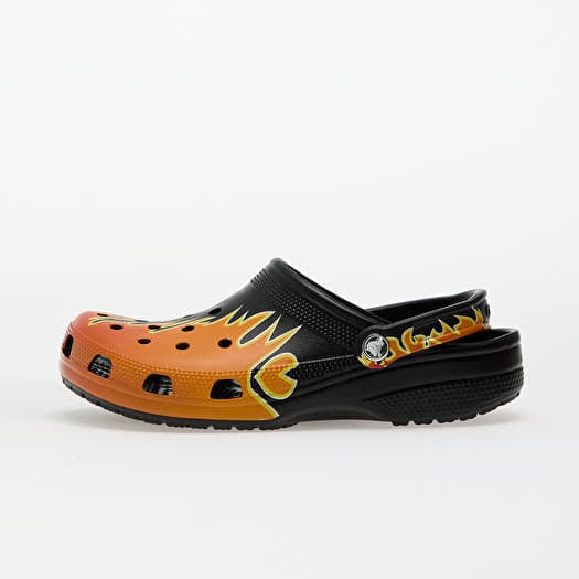 Crocs Classic Flames Clog Black/ Multi