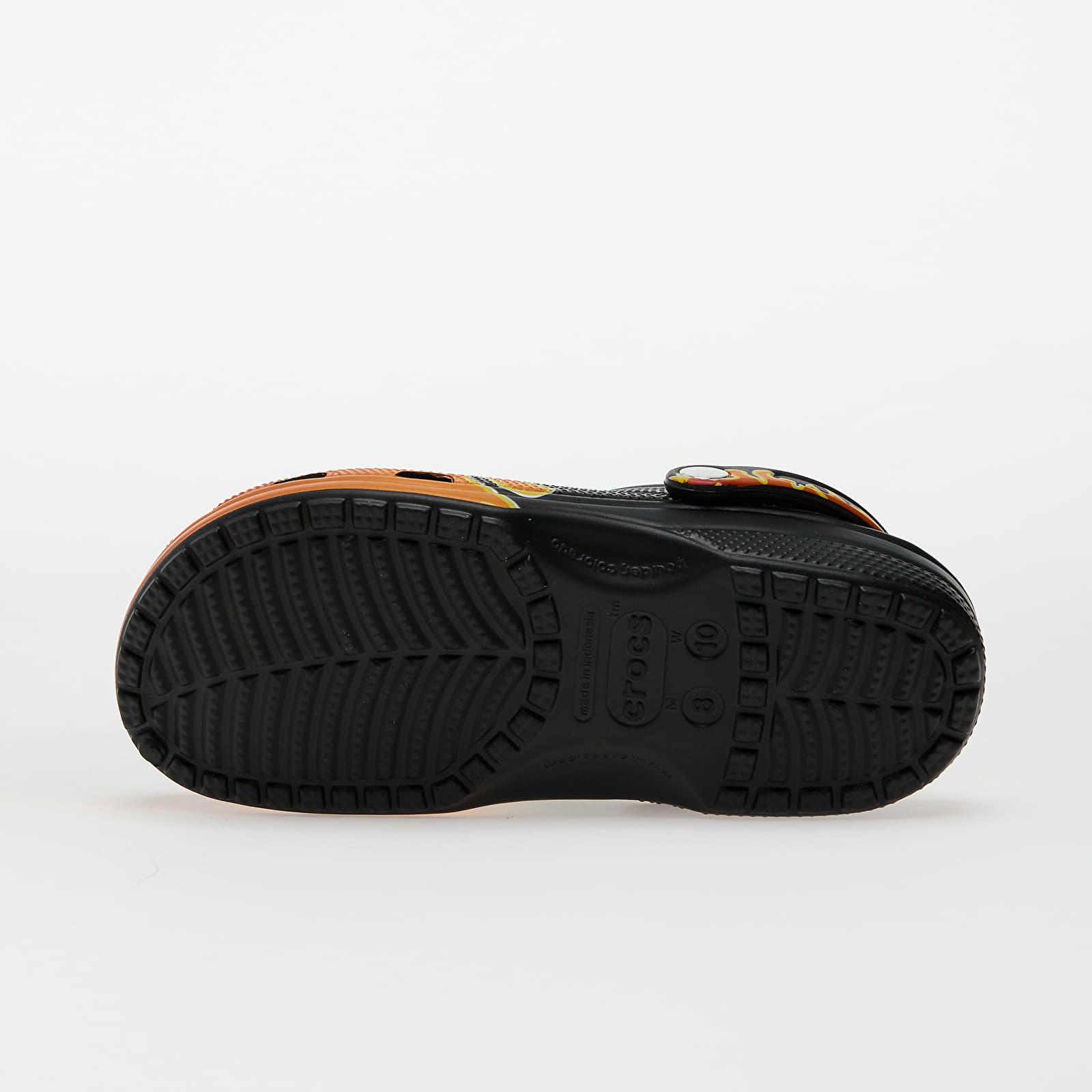 Sapatos de homem Crocs Classic Flames Clog Black/ Multi
