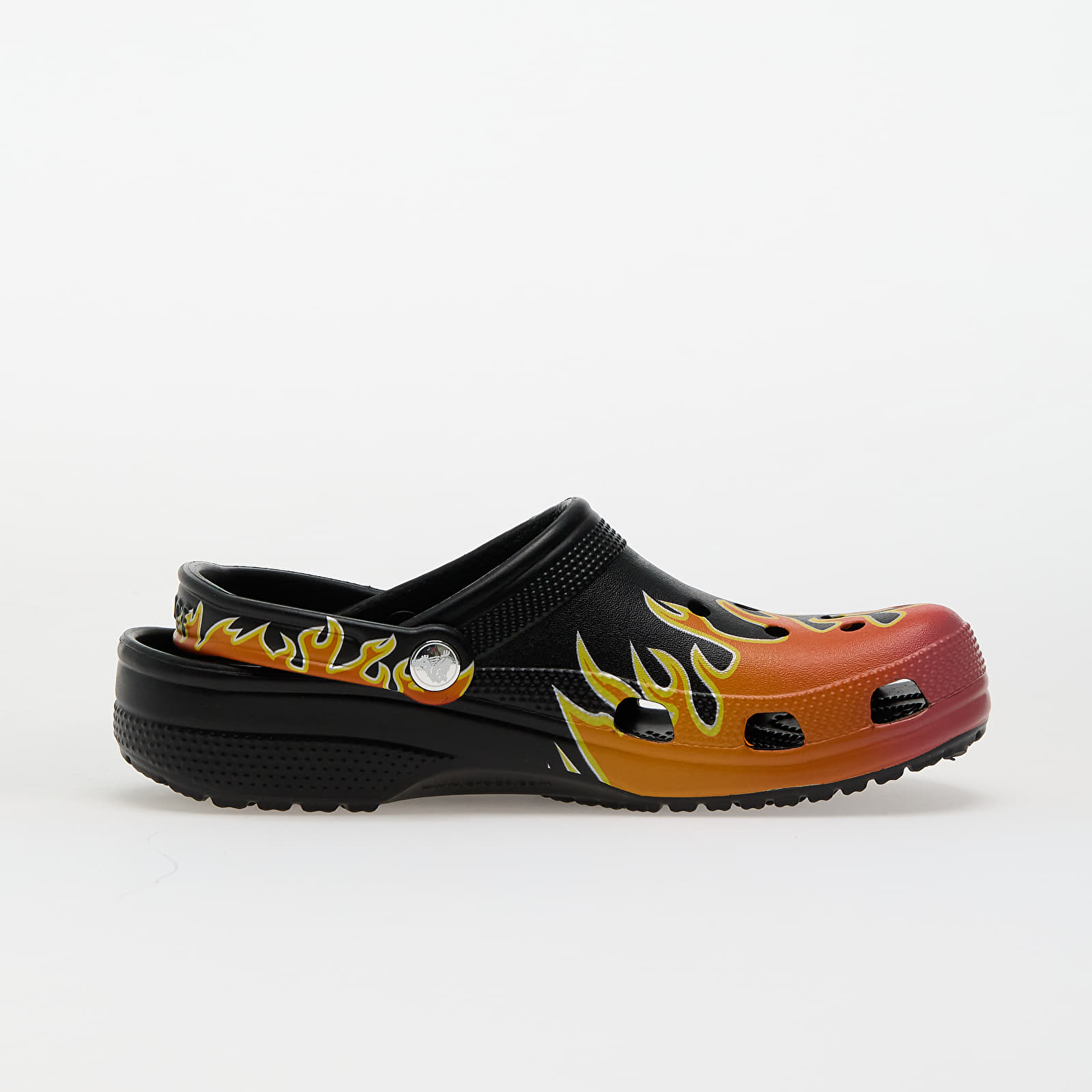 Sapatos de homem Crocs Classic Flames Clog Black/ Multi