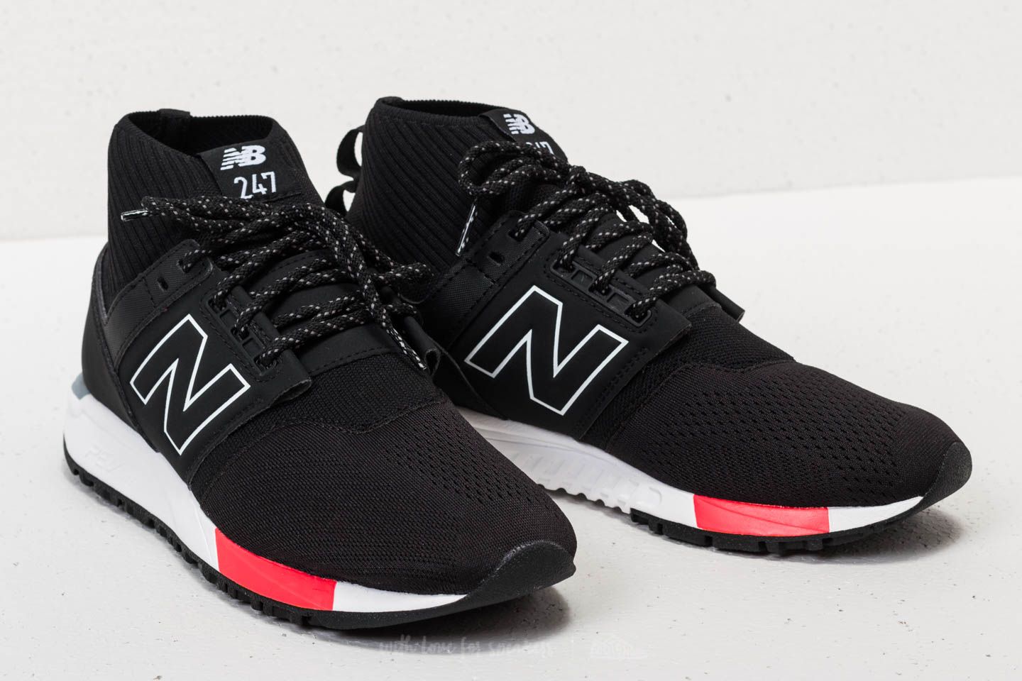 New balance 247 mid black sale