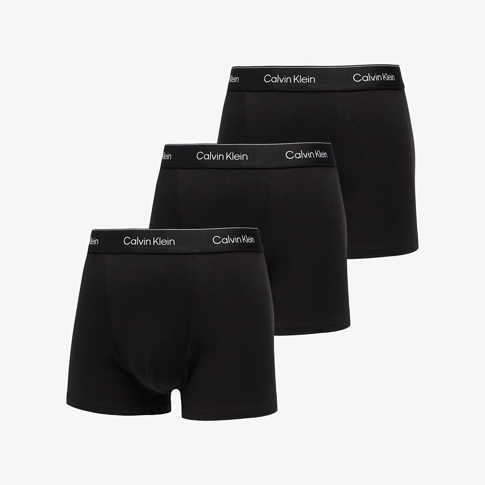 Boxer Calvin Klein Relaxed Fit Cotton Stretch Trunk 3-Pack Black