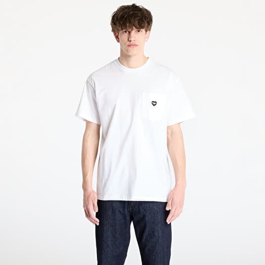 Tričko Carhartt WIP S/S Pocket Heart T-Shirt White/ Black