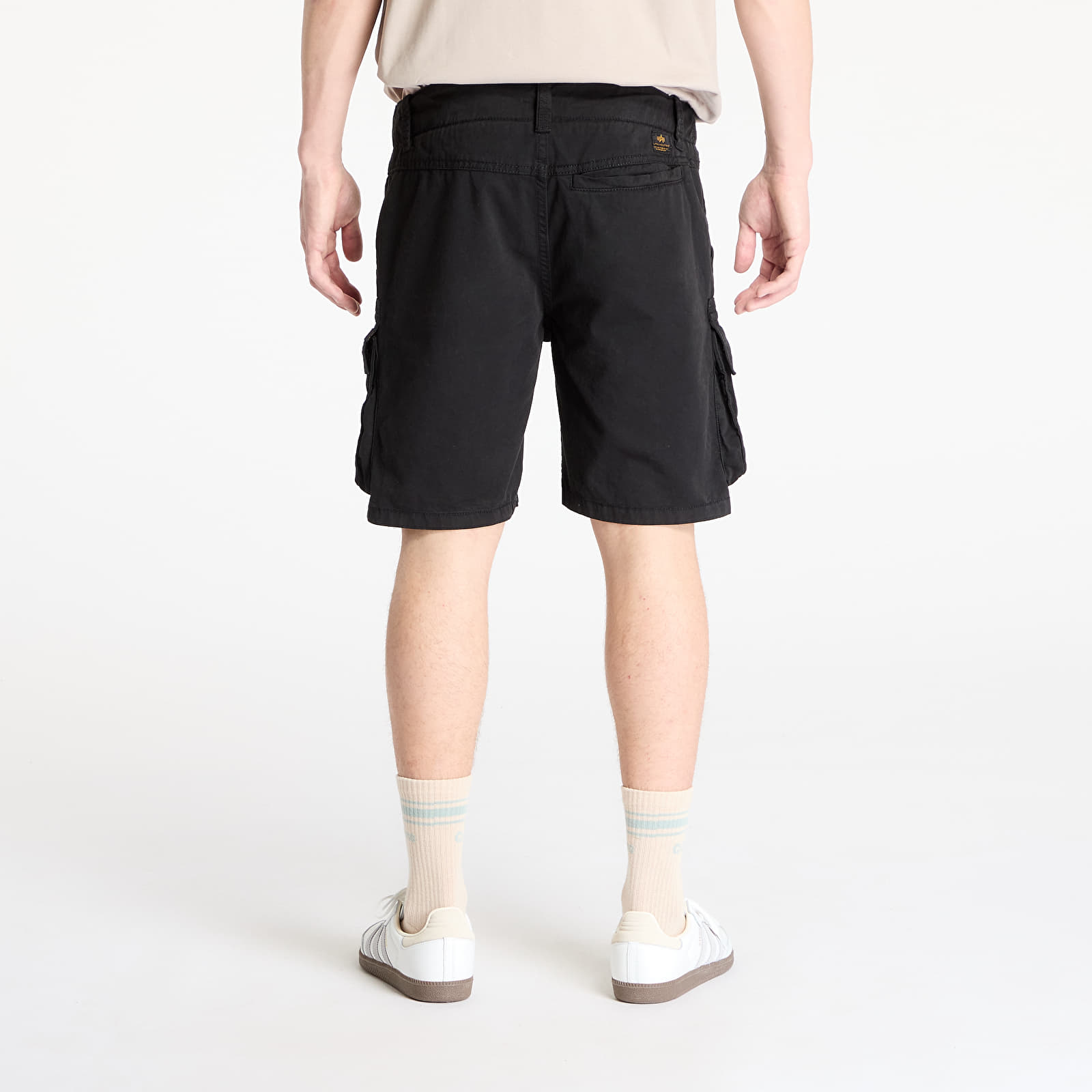 Shorts för män Alpha Industries Flying Tigers Shorts Black