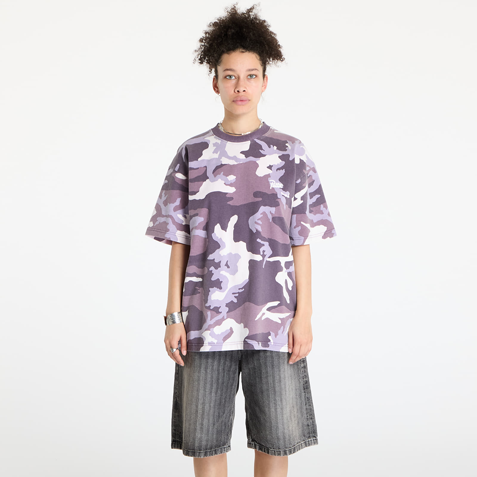 T-shirts Patta Basic Woodland Camo T-Shirt UNISEX Navy Cosmos