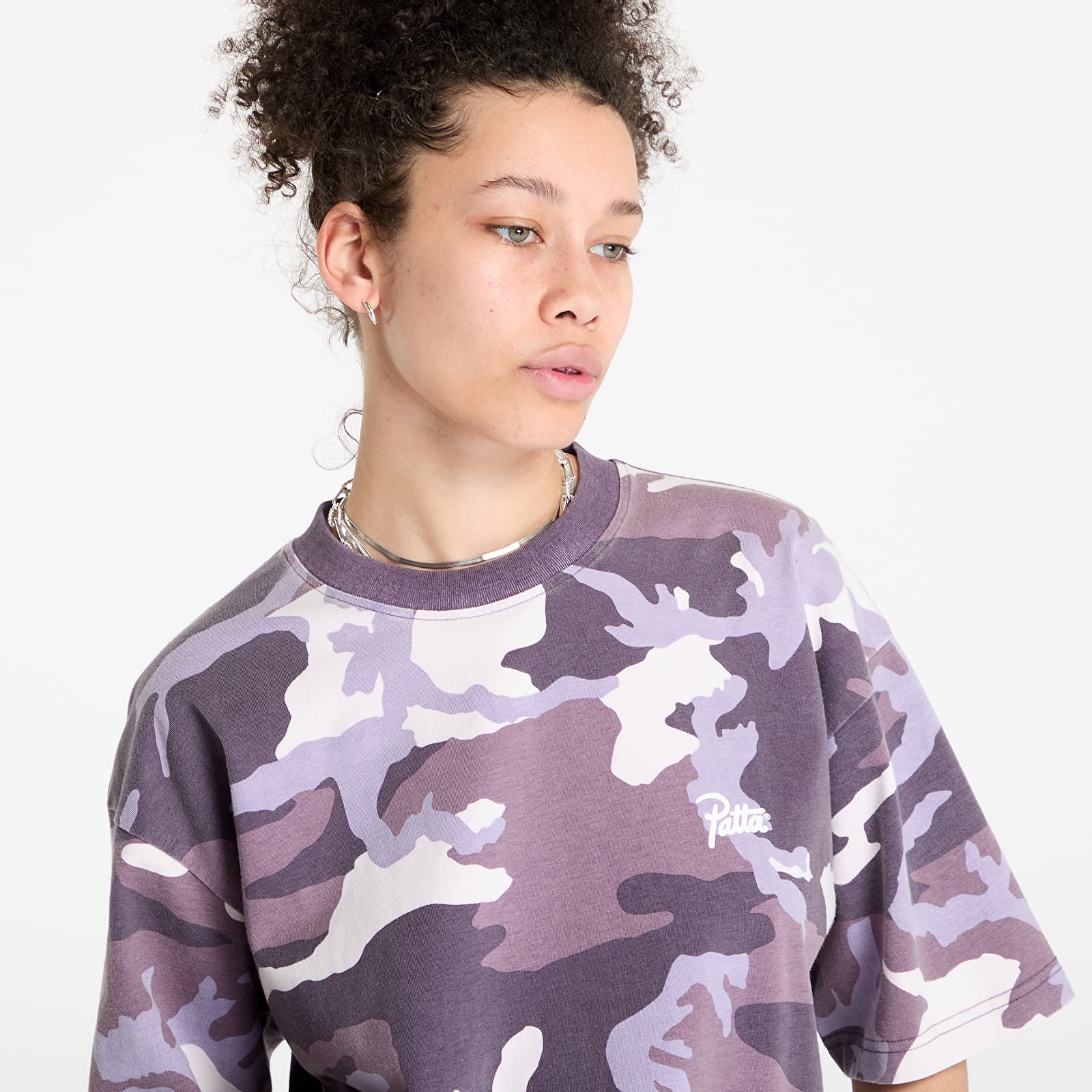 T-shirts Patta Basic Woodland Camo T-Shirt UNISEX Navy Cosmos