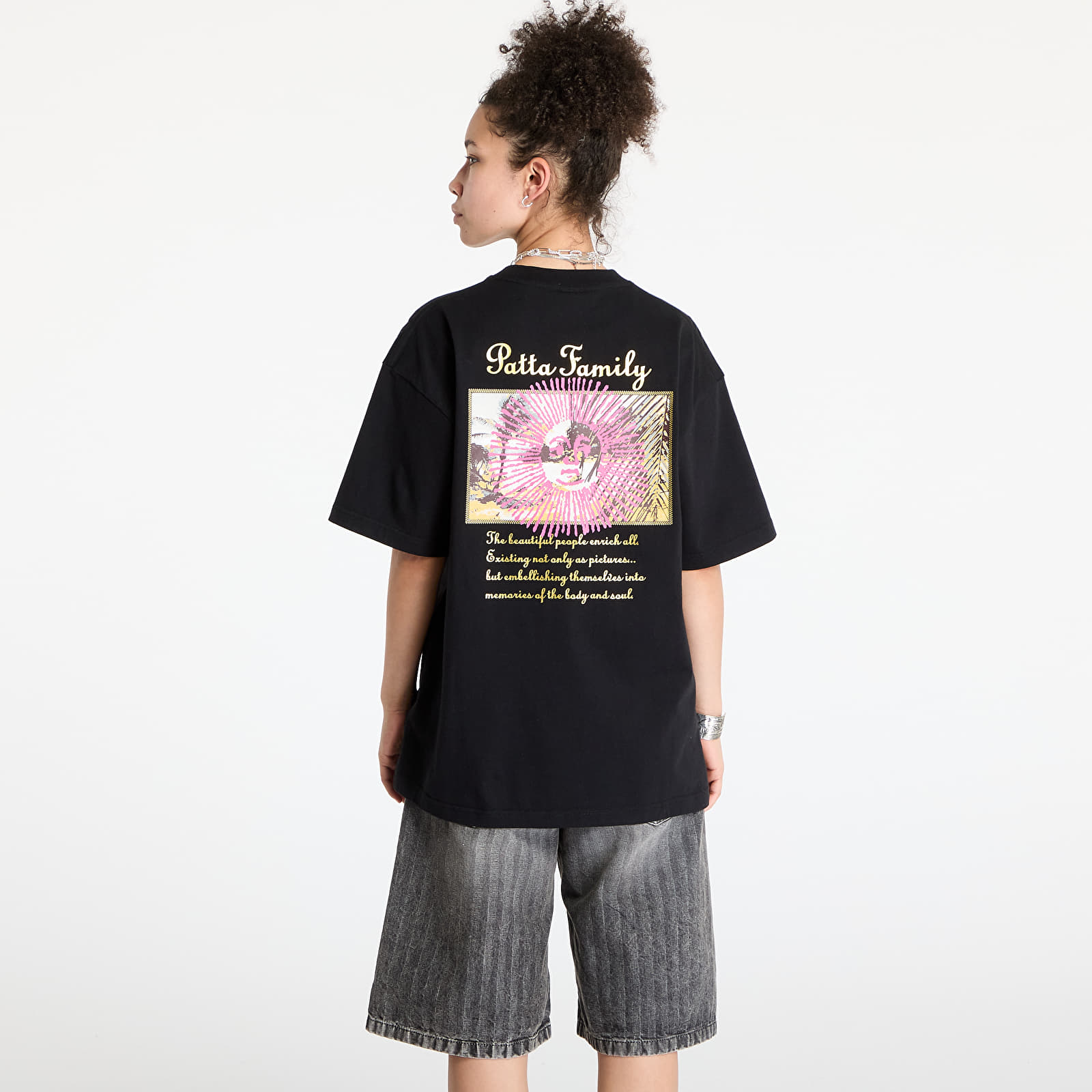 T-shirts Patta Postcard T-Shirt UNISEX Black