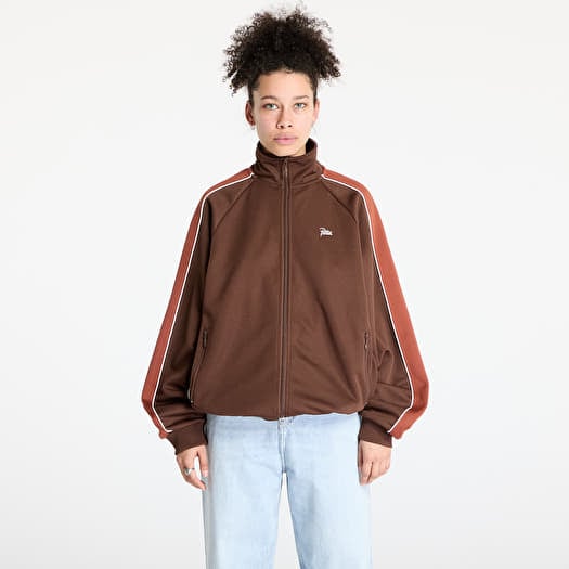 Patta Tricot Track Jacket UNISEX Chestnut