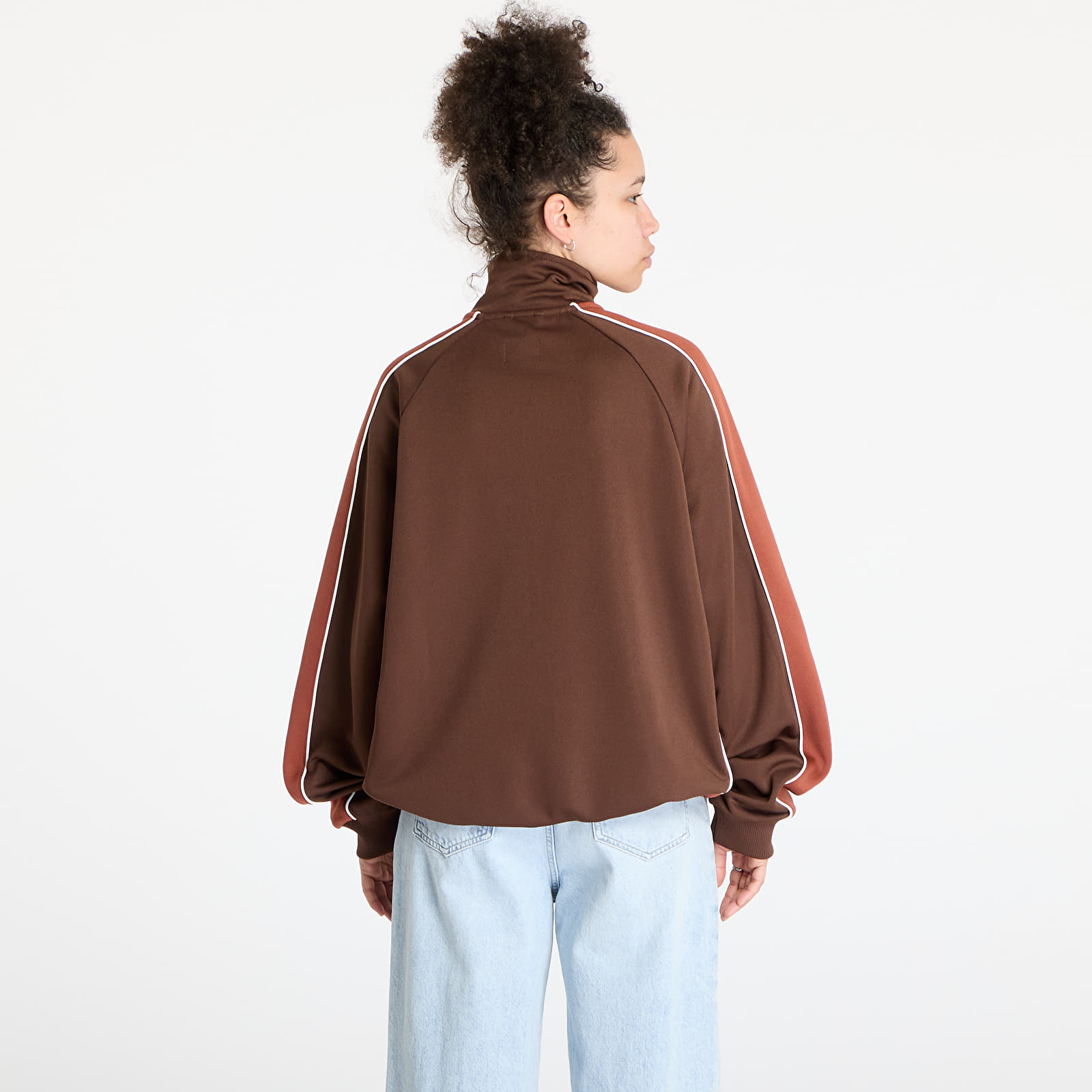 Hoodies and sweatshirts  Patta Tricot Track Jacket UNISEX Chestnut
