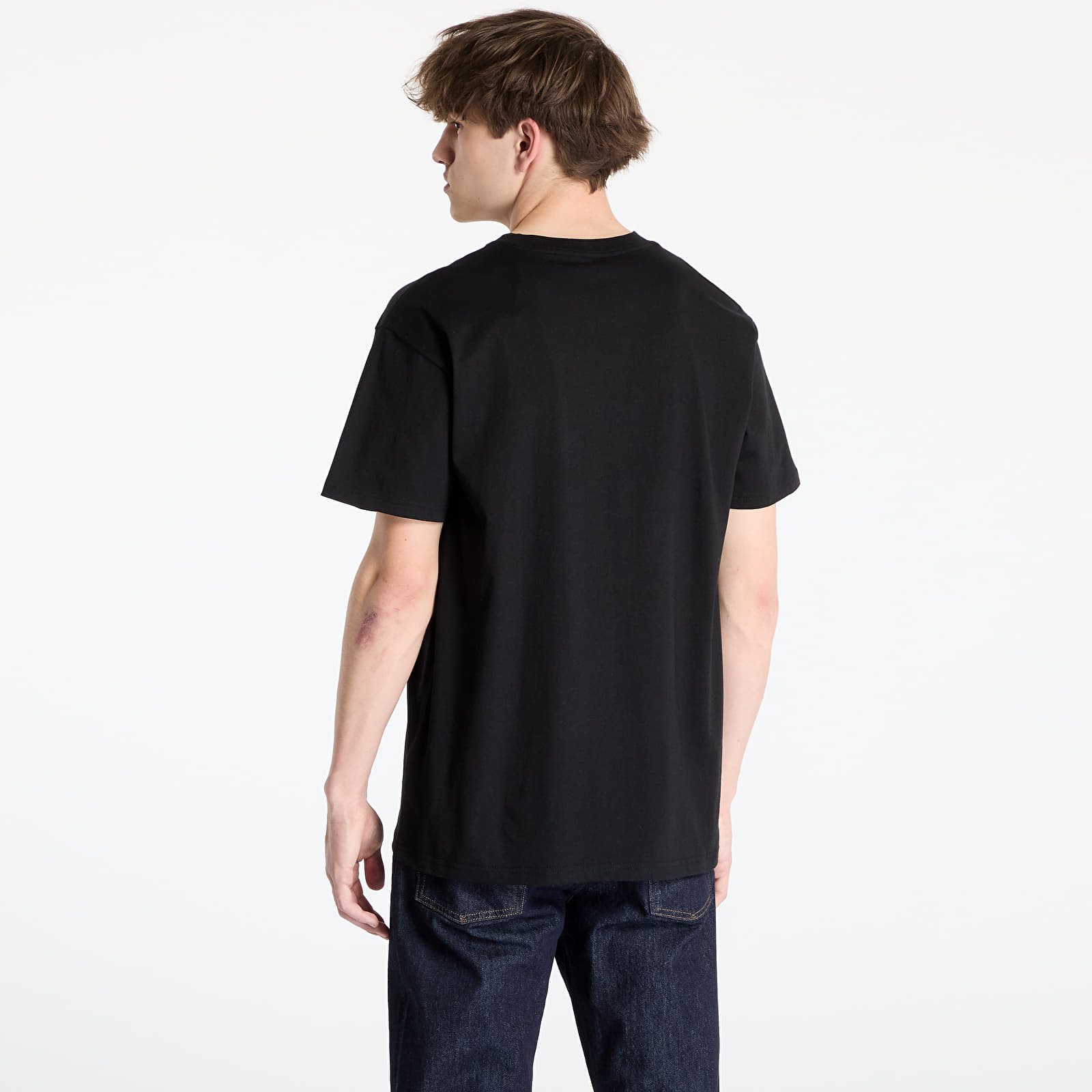 Férfi pólok Carhartt WIP S/S Pocket Heart T-Shirt Black
