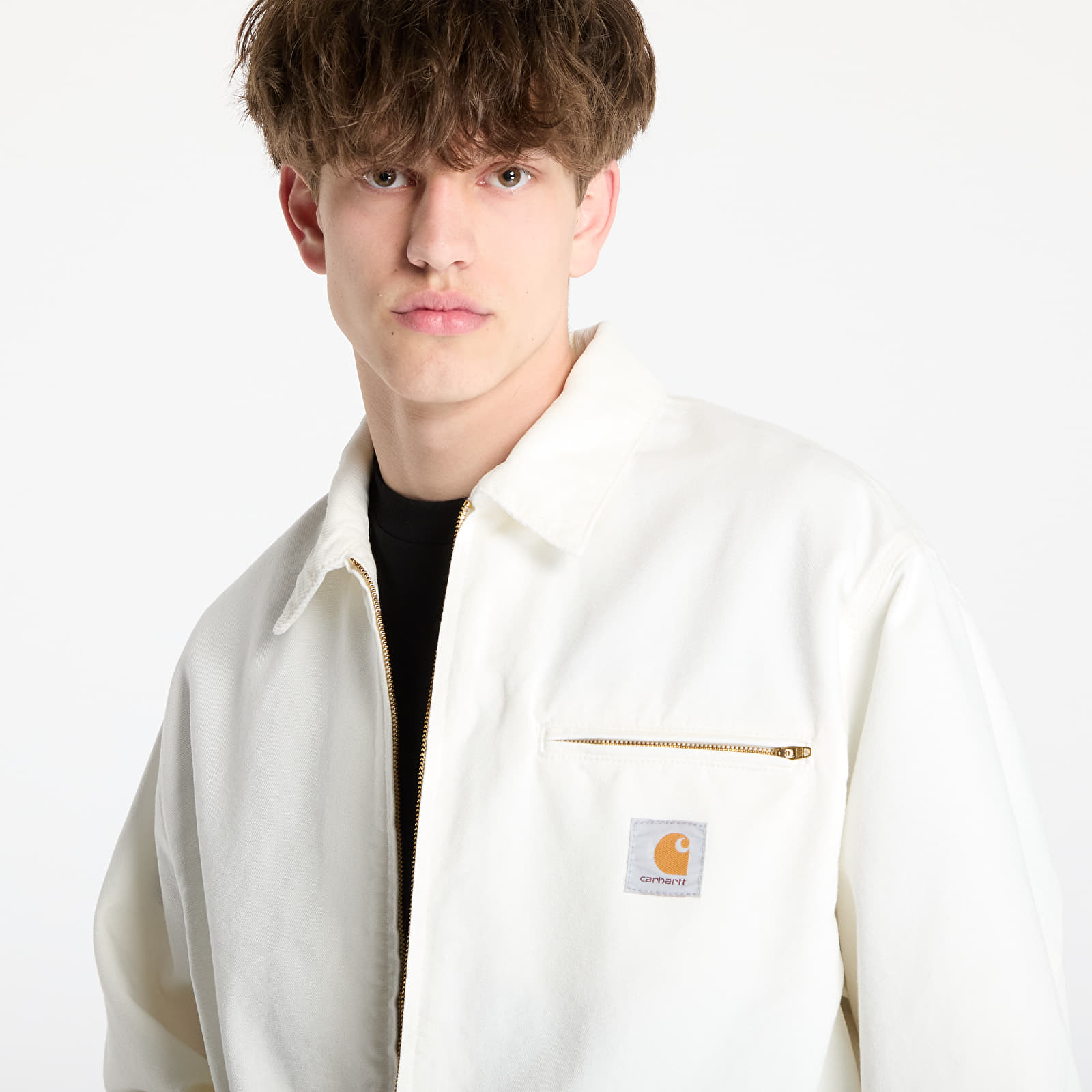 Pánské bundy Carhartt WIP OG Detroit Jacket Wax
