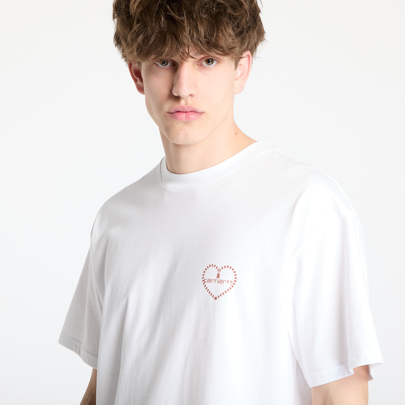 Men's T-shirts Carhartt WIP S/S Furoshiki T-Shirt White/ Red