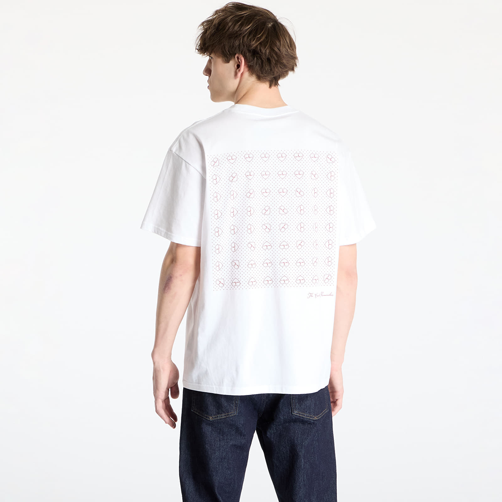Men's T-shirts Carhartt WIP S/S Furoshiki T-Shirt White/ Red