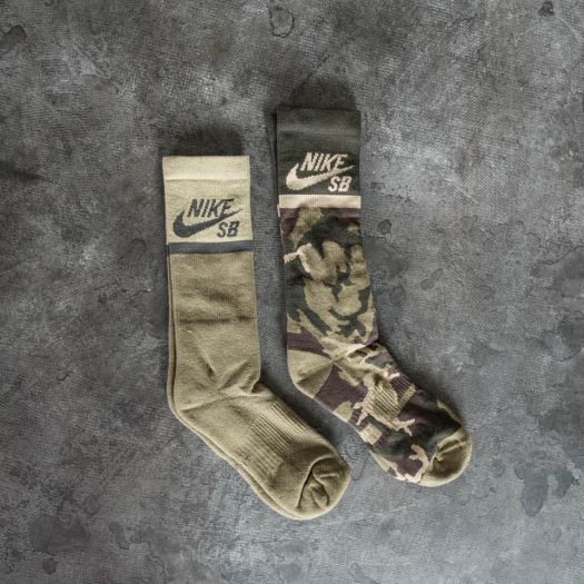 Socks Nike SB Energy Crew 2 Pack Socks Multicolor Footshop