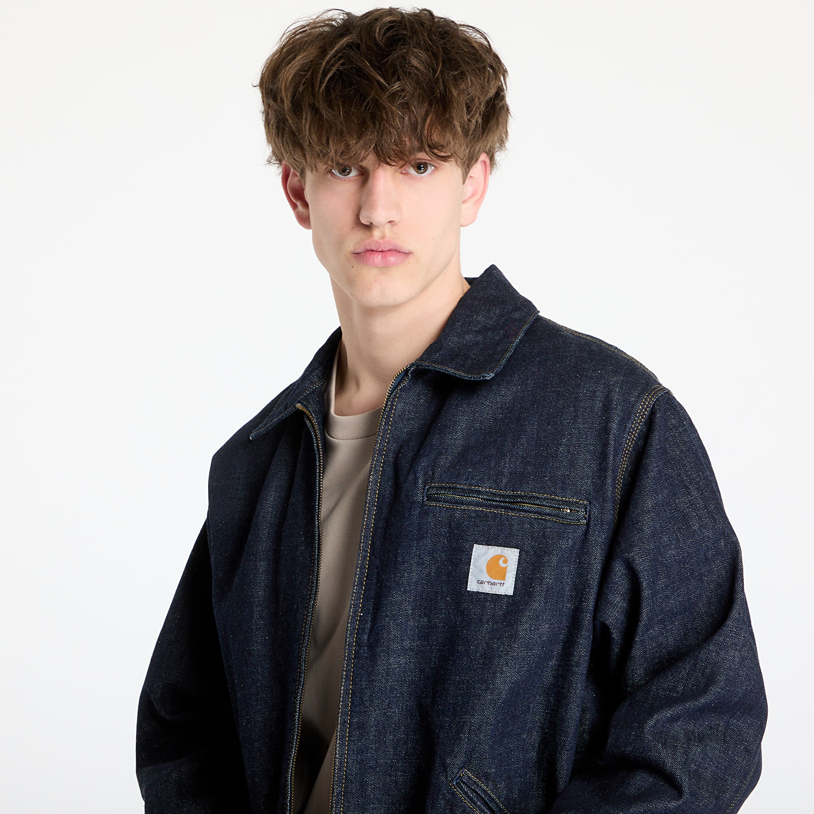Jakker til mænd Carhartt WIP OG Detroit Jacket Denim
