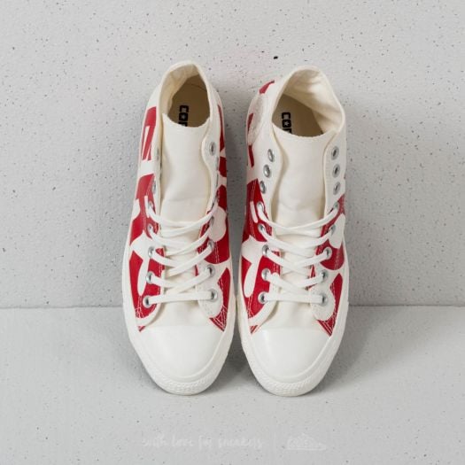 Men s shoes Converse Chuck Taylor All Star Hi Natural Enamel Egret Footshop
