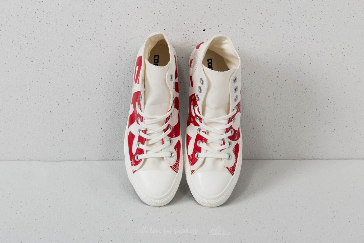 Men s shoes Converse Chuck Taylor All Star Hi Natural Enamel Egret Footshop