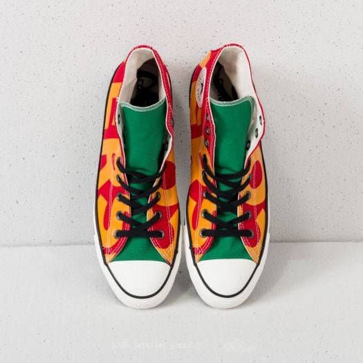 Men s shoes Converse Chuck Taylor All Star Hi Enamel Red Yellow