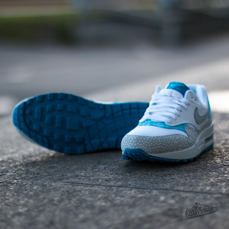 Dámské tenisky a boty Nike Wmns Air Max 1 Print White/Grey Mist